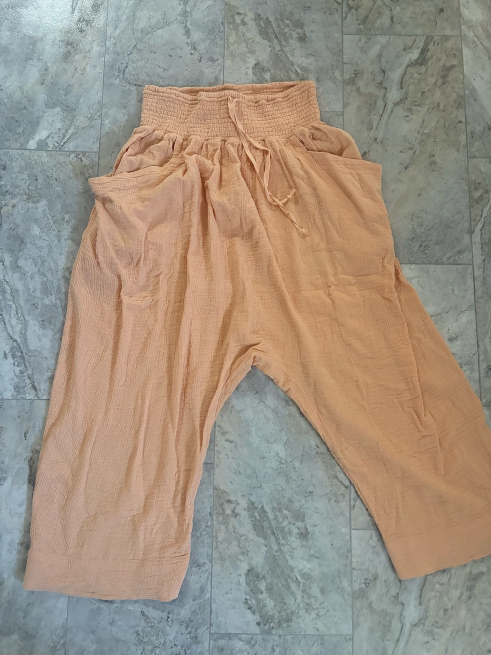 Free People Drop Harem Pants - Picture 2 of 5